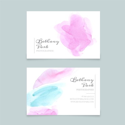 Textured Business Cards