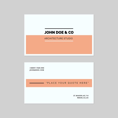 Appointment Card / Correspondence Cards